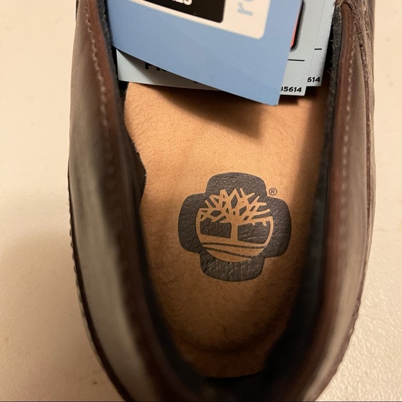 Timberland Pro Series Leather Slip On brown New with Tags women’s size 11 wide - Picture 11 of 12